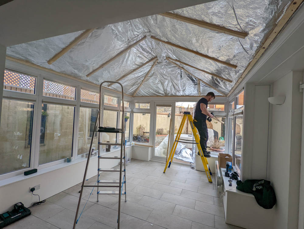 Conservatory Ceiling Insulation